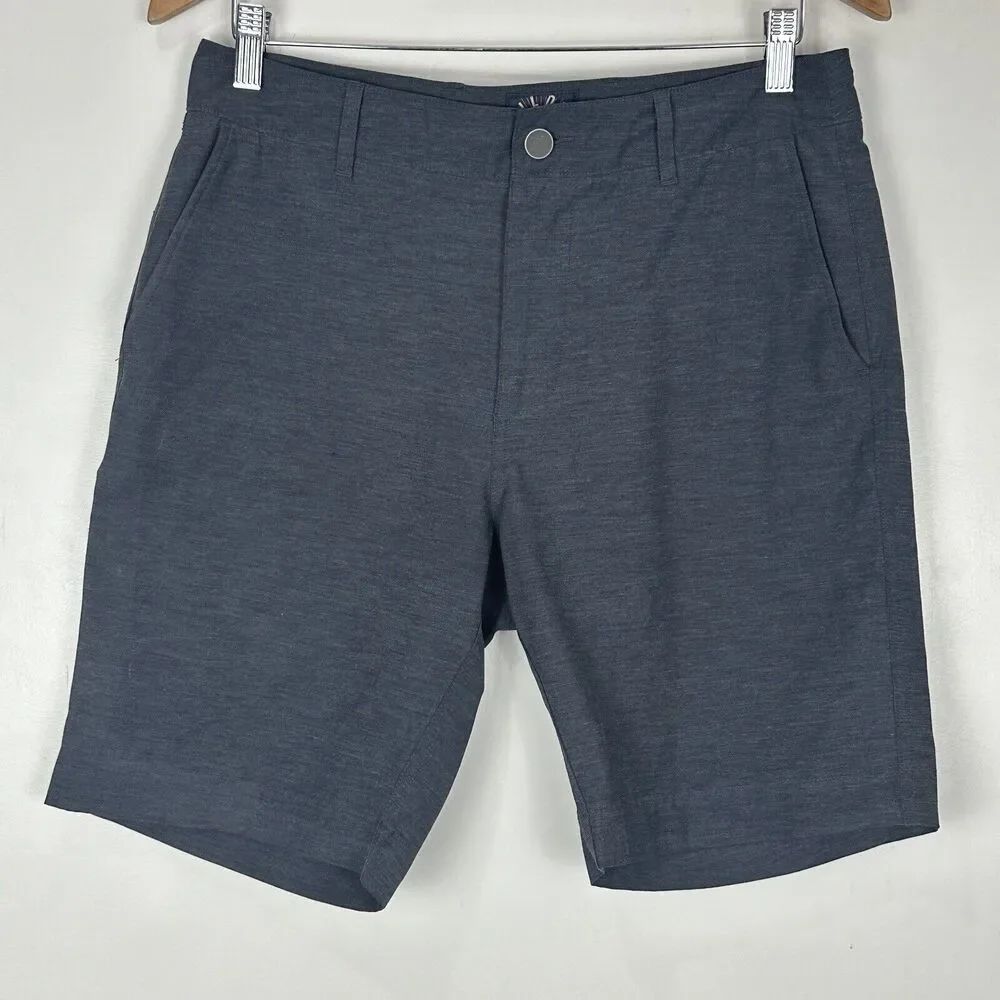 Faherty Men’s Belt Loop All Day 9” Soft Shorts Gray -Size: 30